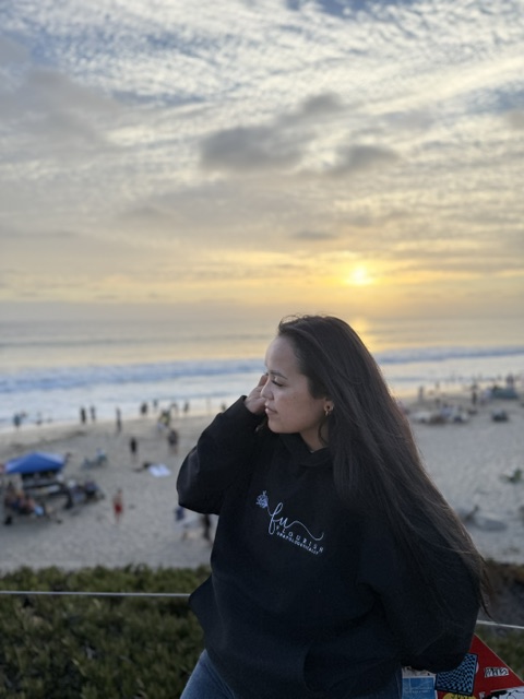Flourish Unapologetically signature hoodie in black